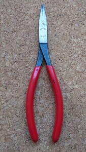 KNIPEX 28-200 アッセンブリープライヤー ロングノーズ ダックビルタイプ ※状態考慮 ドイツ製 希少モデル フラットノーズ クニペックス