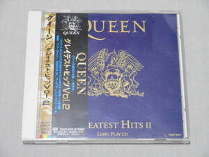 クイーン 「グレイテスト・ヒッツ Vol.2」 帯付きCD　Queen / Greatest Hits Ⅱ