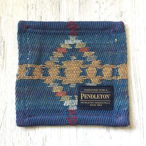 未使用 A&F PENDLETON Coaster エーアンドエフ ペンドルトン コースター アメリカ オレゴン州 ネイティブアメリカン ウールブランケット