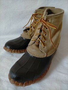 状態良好 Danner SLUSHER ダナー スラッシャー 5アイレット ビーンブーツ 90302X US6 24cm程度 ★アウトドア登山キャンプ