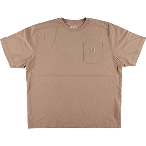 古着 カーハート Carhartt Loose Fit 半袖 ワンポイントロゴポケットTシャツ メンズXL相当 /eaa471211