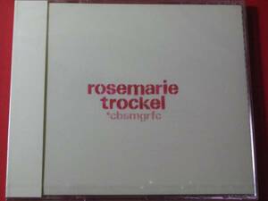 新品CD　CUBISMO GRAFICO　rosemarie trockel