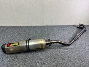 ① T-MAX 530 SJ12J 外し AKRAPOVIC アクラポビッチ チタン マフラー バイクパーツ G06