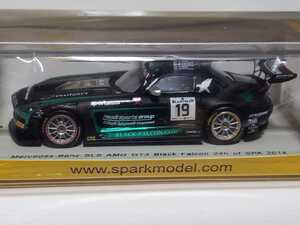 新品 1/43 スパーク SPARK Mercedes SLS AMG GT3 n.19 24H SPA 2014 A.Al Faisal-H.Haupt-A.Simonsen