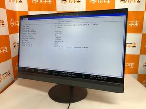 【ハード王】1円～/Lenovo ideacentre AIO 520-24ICB/Corei5-8400T/4GB/ストレージ無/12505-J