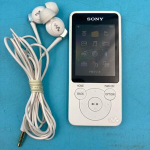 【12474】ソニー SONY ウォークマン WALKMAN NW-S784 ホワイト 白 本体 イヤホン付き 動作確認済み 音楽 オーディオプレイヤー 写真 ラジオ