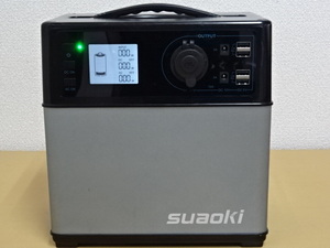 Suaoki スアオキ ポータブル電源 400Wh 管理E-70