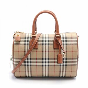 バーバリー ブランドオフ BURBERRY PVCコーティングキャンバス ハンドバッグ ポリウレタン/コットン/他 レデ