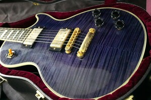 【１円スタート送料無料】Gibson Custom Shop Les Paul Custom Limited Model Figured Maple Top Blue Ebony 1968 カスタムショップ