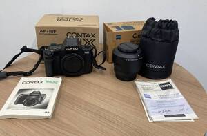 CONTAX コンタックス NX ボディ ブラック ＆ CONTAX Nシステム バリオゾナー 28～80mm F3,5～5,6N　◆売上No6115 6116