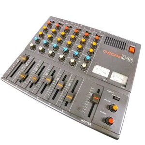 TASCAM M-06 アナログミキサー 6ch MIC LINE ビンテージ　動作品