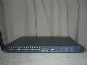 ☆L2 GbE PoE Switch／NEC QX-S4028P-PW！(#F2-712)「120サイズ」☆ 