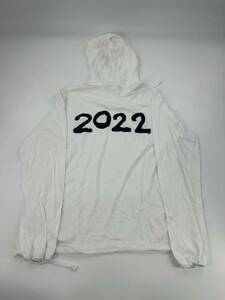 希少/美品/COMME des GARCONS HOMME DEUX/2022 薄手 プルオーバー パーカー/M/コムデギャルソン オムドゥ フーディー PLUS スウェット