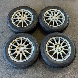 【5440】205/60R16 4本セット冬タイヤYOKOHAMA ICE GUARD IG60バリ山【2023年】アルミンホイール 16X6 1/2J PCD114.3/5H