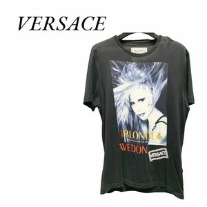 VERSACE ヴェルサーチ プリント Tシャツ M ブラック