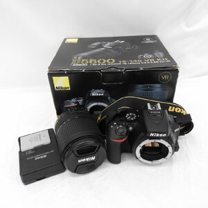 【中古品】Nikon ニコン デジタル一眼レフカメラ D5600 18-140 VR レンズキット ブラック 11740742 1224