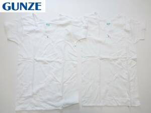新品未使用 GUNZE グンゼ ★白　半袖　インナー　Tシャツ　2枚セット　120