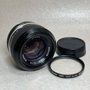 1-58）Nikon NIKKOR 50mm F1.4 ニコン 単焦点レンズ 