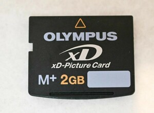 OLYMPUS オリンパス xd ピクチャーカード Type M+ 2GB　フォーマット済み 