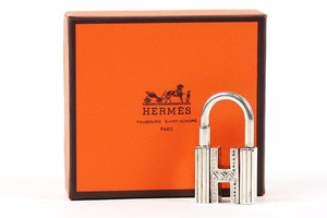 【美品】HERMES エルメス H トゥアレグ シルバー 925 カデナ キーホルダー ブランド小物 雑貨【OL91】