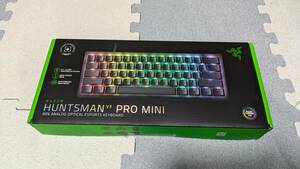 RAZER HUNTSMAN V3 PRO MINI　ゲーミング　60%　キーボード　日本語配列　テンキーレス　アナログオプティカルスイッチ　未開封　