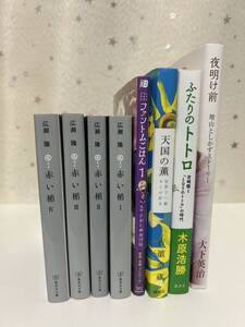 【文学・エッセイ8冊セット】広瀬隆の名作『赤い楕円』＋話題作まとめ売り