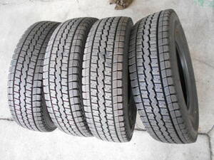 K196 165R13 6PR LT 165-13 6PR 中古4本 WINTER MAXX SV01