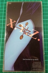 【送料無料】8cmシングル◆X.Y.Z.→A / Don