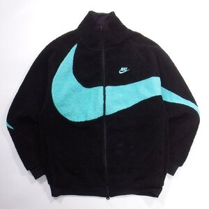 NIKE atmos BIG SWOOSH BOA JACKET JADE L ナイキ アトモス ビッグスウッシュ ボアジャケット