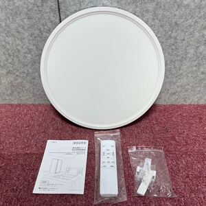 ［200786］LEDシーリングライト　調光　調色　リモコン付き　直径30cm×厚み2.5cm