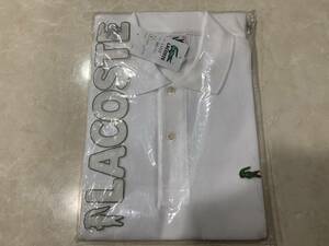 1円～ 未使用保管品 CHEMISE LACOSTE ラコステ 半袖ポロシャツ サイズ２ 白 ホワイト