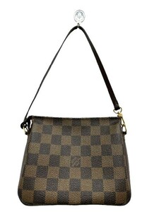 LOUIS VUITTON ルイヴィトン トゥルースメイクアップ ダミエ アクセサリー ポーチ N51982 ブラウン 