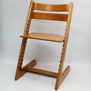 198)【足を置く板が欠品】STOKKE ストッケ トリップトラップ ハイチェア ベビーチェア 子供椅子 北欧家具