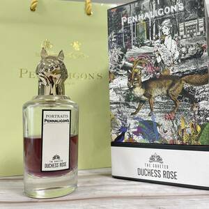 45100円【お得】国内正規品/BOX/付属品完品/75ml/残6.5割/Penhaligon/ペンハリガン/DuchessRose/デュシェスローズ/ポートレート/Portraits