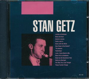 ジャズ・フュージョン┃スタン・ゲッツ│Stan Getz┃オール・ザ・ベスト│┃HHOAO-106│2009年│1200円┃管理7578