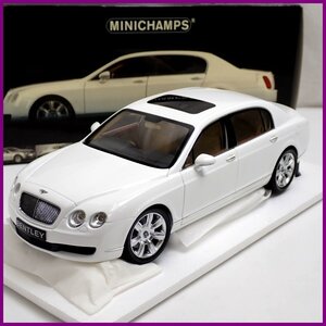 ★Minichamps/ミニチャンプス 1/18ミニカー ベントレー CONTINENTAL FLYING SPUR・2005/外箱付き&1808300344