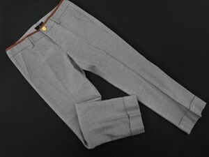 INED イネド ウール混 クロップド パンツ size7/グレー ■◇ ☆ ebb6 レディース