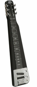 新品 即納 Rogue RLS-1 Lap Steel Guitar with Stand and Gig Bag Metallic Black