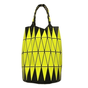 バオバオイッセイミヤケ BAOBAO ISSEYMIYAKE トートバッグ BB13-AG812 ラージ バスケット 黒×イエロー バッグ