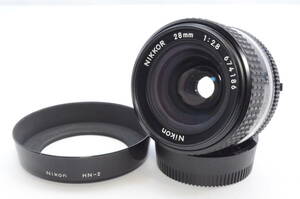 ニコン Nikon AI-S NIKKOR 28mm f2.8 MF レンズ ＃P0612406004Y