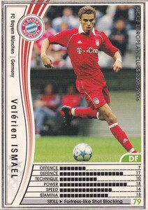 PANINI WCCF EUROPEAN CLUBS 2005-2006 Bayern Munchen バイエルンミュンヘン　イスマエル　パニーニフットボールリーグ　131/336