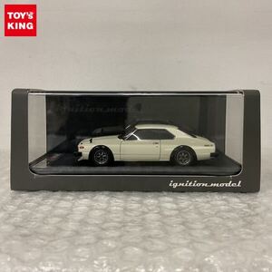 1円〜 イグニッションモデル 1/43 ニッサン スカイライン 2000GT-ES C210 ホワイト