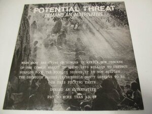 LP 『Potential Threat / Demand An Alternative』