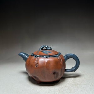 1GM6960 紫砂壺 茶壺 急須【蓉さん/紫砂壷です】 煎茶道具 紫砂 工芸品 陶芸 磁器 置物 收藏品 中国美術