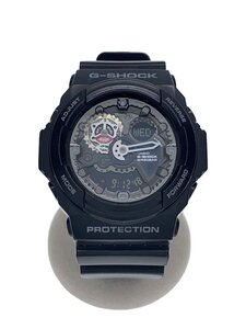 CASIO◆クォーツ腕時計・G-SHOCK/デジアナ/BLK