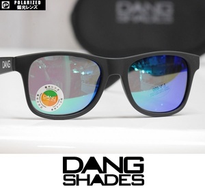 【新品】DANG SHADES LOCO サングラス 偏光レンズ Black Soft / Green Mirror Polarized 正規品 vidg00383