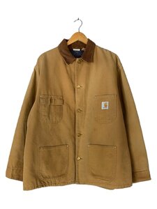 Carhartt◆チョアコート/カバーオール/48/コットン/キャメル/ダック/星タグ//