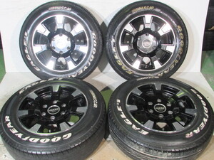 ☆200系ハイエース■ESSEX■MTS■ES-15■GOODYEAR■EAGLE NASCAR＃1■215/65R16C■バン用通検■ホワイトレター■レジアスエース.スーパーGL