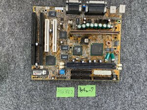 【送80サイズ】GIGABYTE　GA-6EMMP REV.1.3E1　440EX搭載 Slot1対応mATXマザーボード ※未チェック