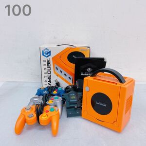 12D025 Nintendo ニンテンドー GAME CUBE ゲームキューブ 本体 コントローラー セット DOL-001 DOL-003 ゲーム ゲーム機 元箱付